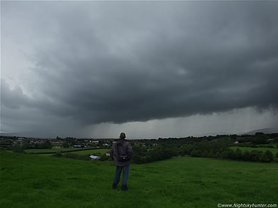 Sperrin Mega Shelf Cloud & Thunderstorm - August 11th 08